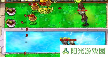 PVZ杂交版挑战模式第61关过关攻略