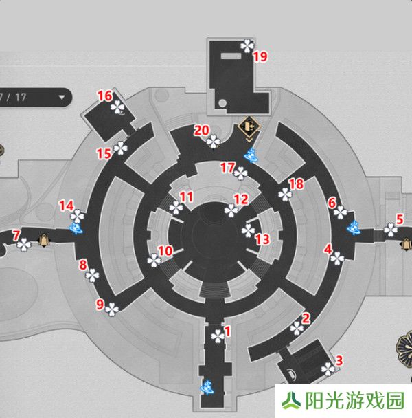 崩坏星穹铁道折纸大学学院折纸小鸟位置汇总 大学学院折纸小鸟具体位置攻略[多图]图片2