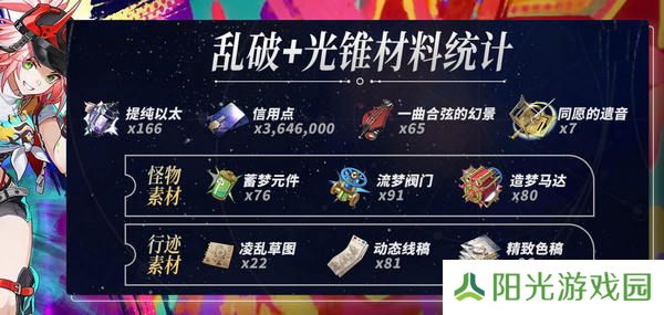 崩坏星穹铁道乱破升级材料有哪些 乱破升级材料是什么[多图]图片4