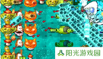 PVZ杂交版英雄模式雪地探险过关攻略